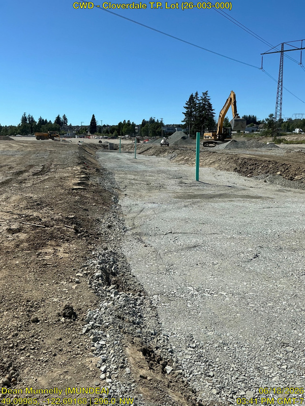 Backfilled detention facility with inspection riser pipes under 3m cover