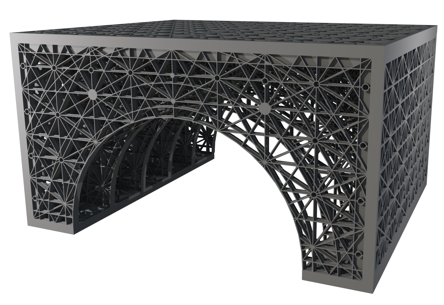 Atlantis Flo-Arch system used for efficient underground water storage and stormwater management.