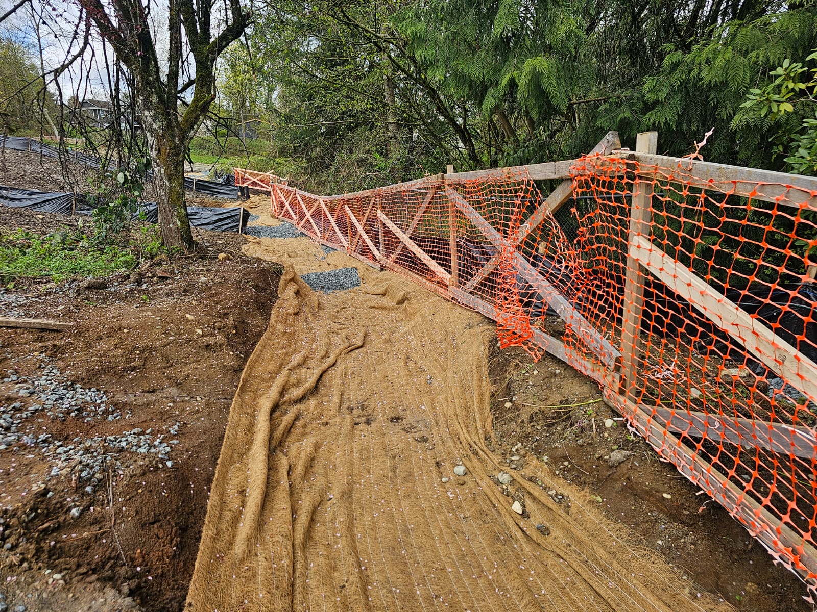 Coconut Blanket installation in Surrey